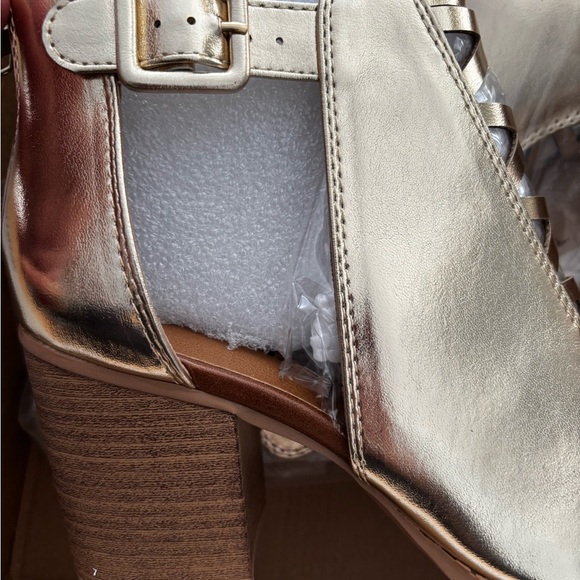 Womens Fashion Aran Open Toe Heel Sandal - Picture 8 of 11